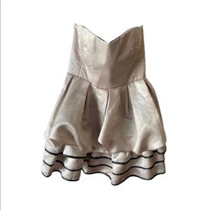 EUC Forever 21 Silver Party Dress- Size Small